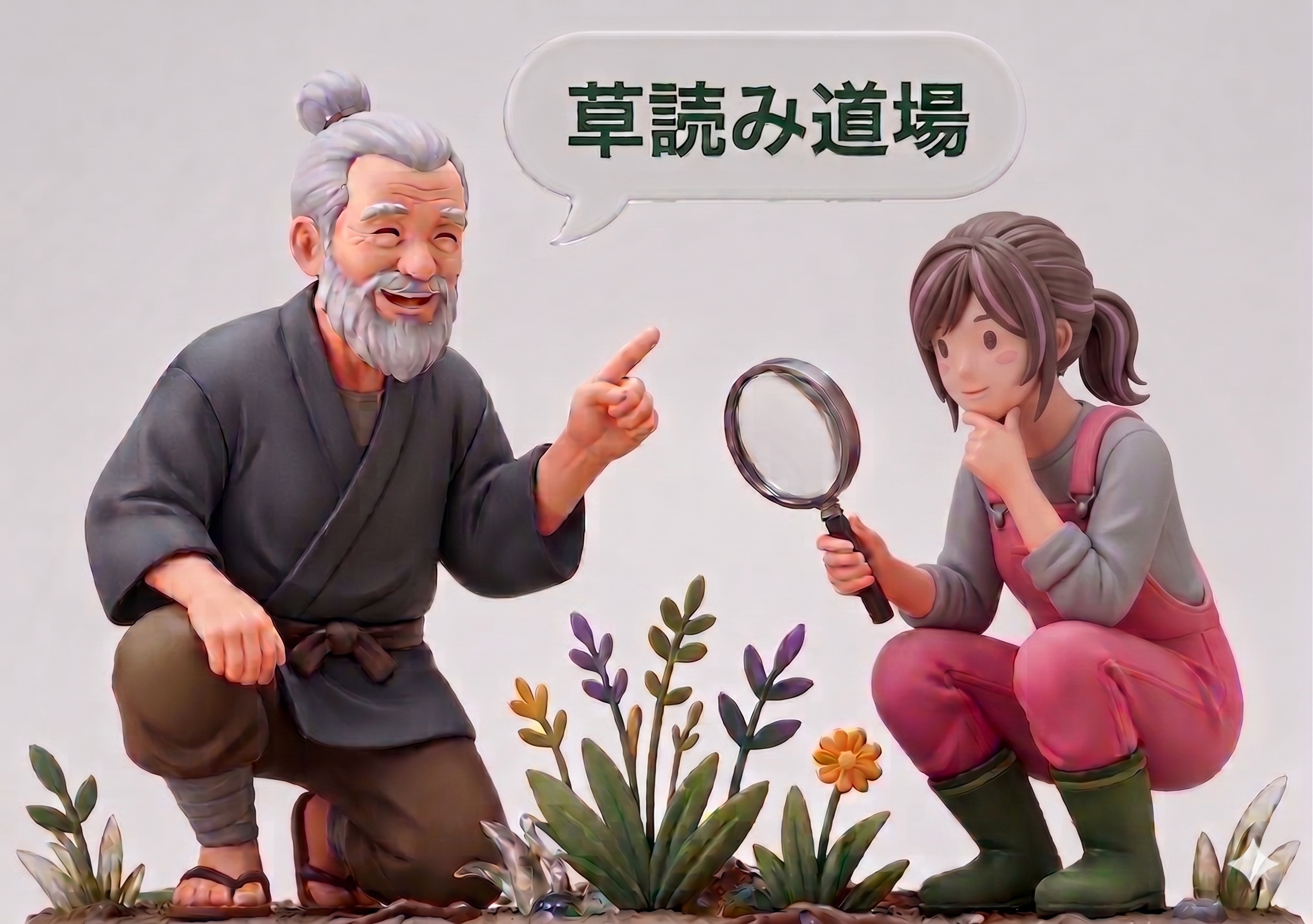 草読み道場のイメージ挿絵